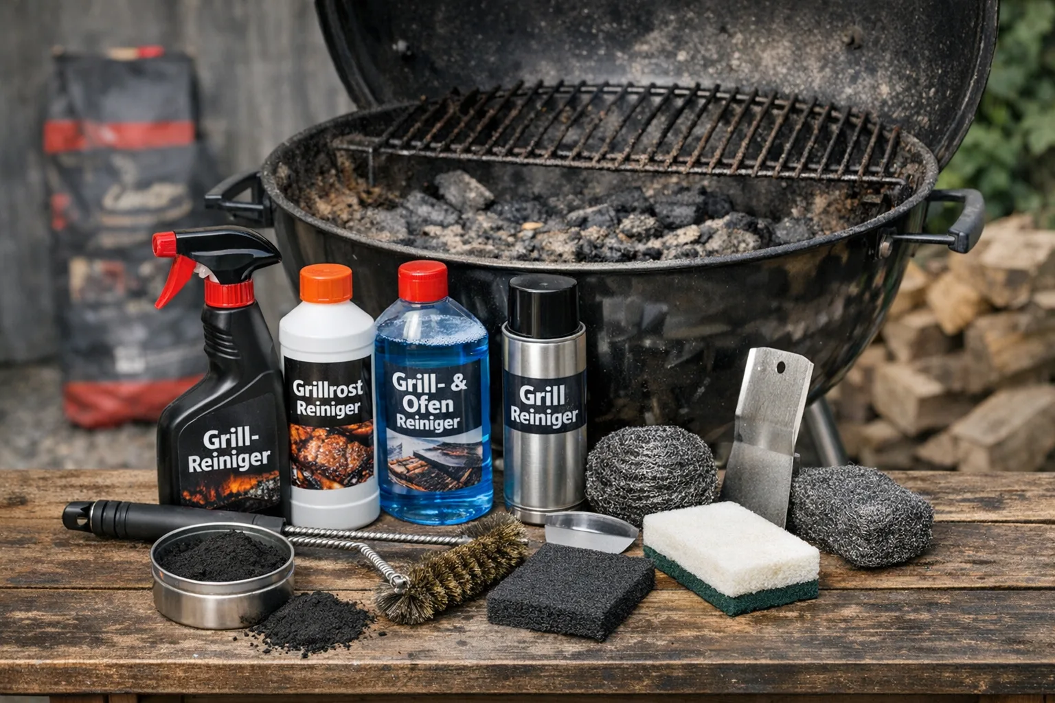 Holzkohlegrill Reinigungsmittel und Werkzeuge: Was wirklich hilft