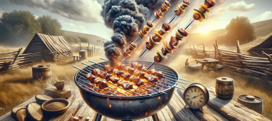 Holzkohlegrill direktes Grillen: Aufbau, Timing und Hitzeeinwirkung
