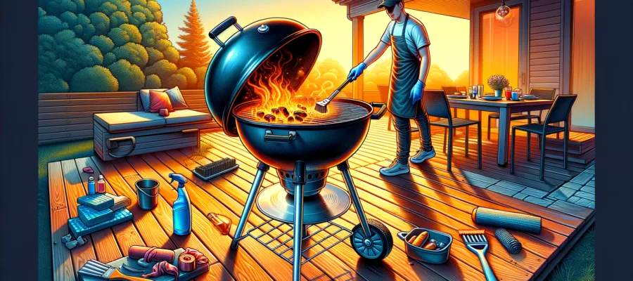 Reinigung und Pflege des Holzkohlegrills: Schritt-fuer-Schritt Anleitung