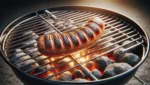 Saftige Bratwurst direkt vom Holzkohlegrill