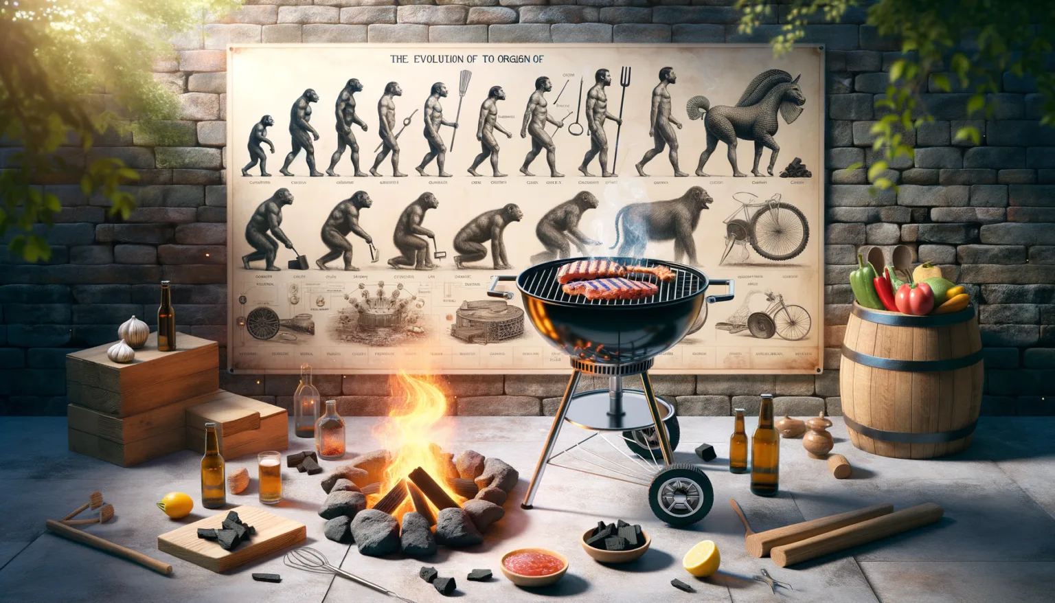 Urspruenge des Holzkohlegrill: Wie Kohle das Grillen veraendert hat