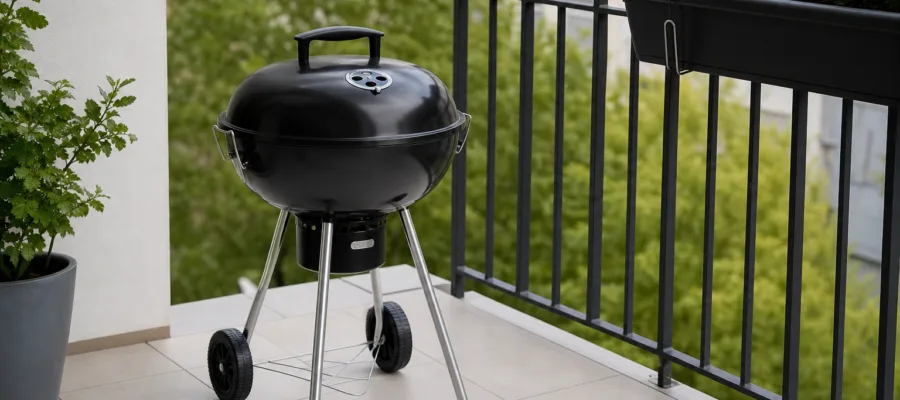 Bester Holzkohlegrill fuer Balkon: Kompakte, sichere und platzsparende Modelle