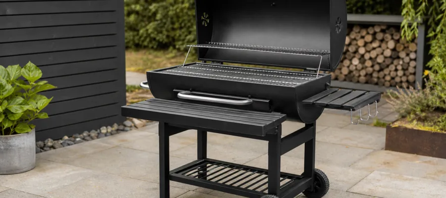 Bester Holzkohlegrill fuer Terrasse und Party: Grosse Grills fuer Gaeste