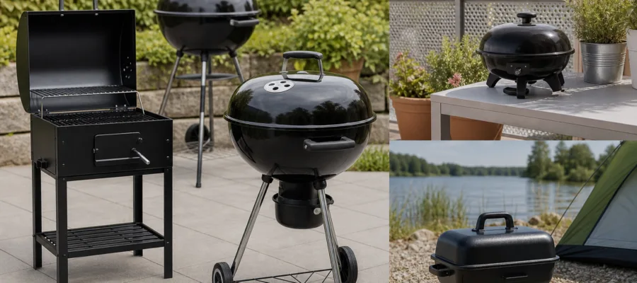 Beste Holzkohlegrill nach Einsatzort – Garten, Balkon, Camping und mehr