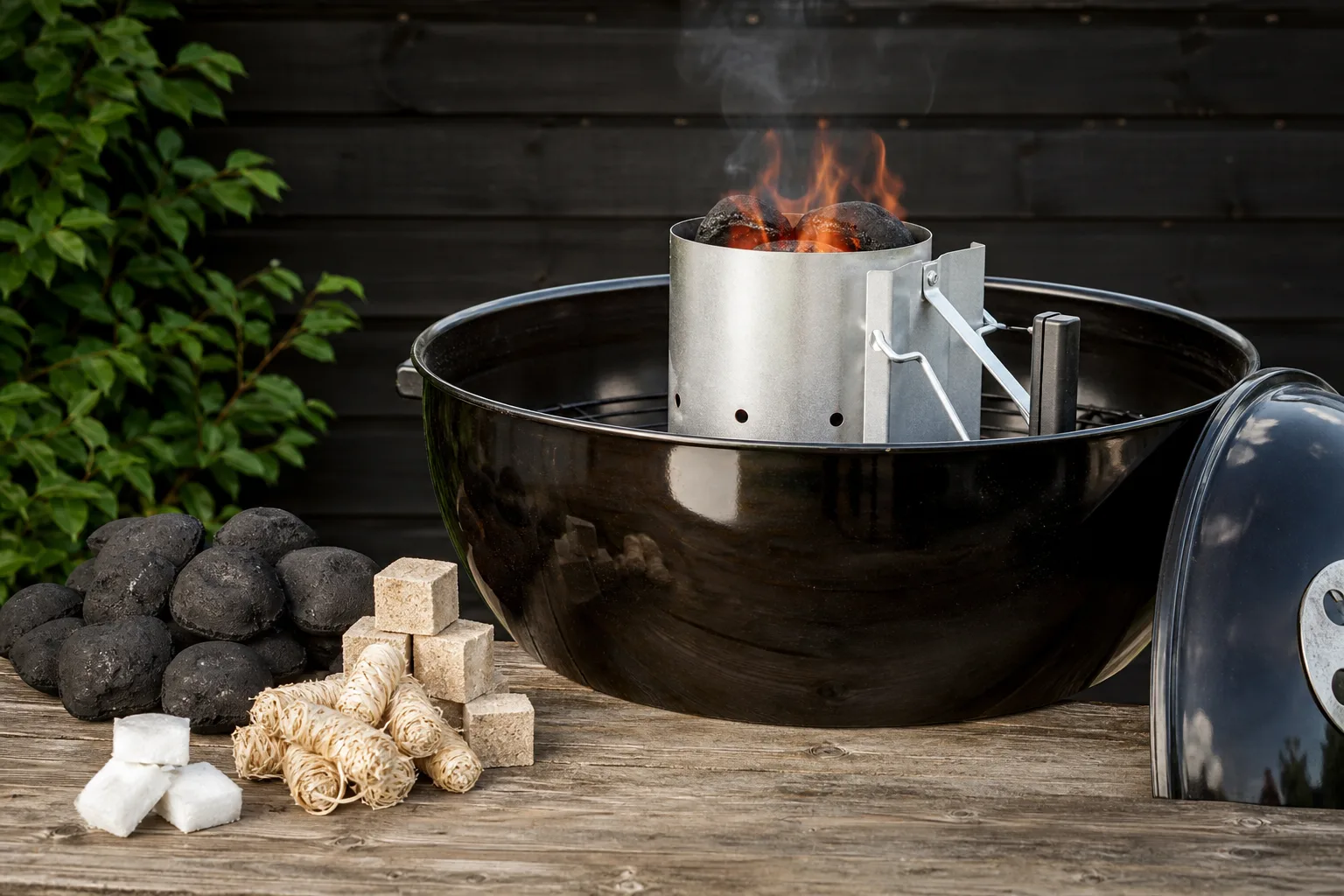 Holzkohlegrill Anzuenden: Anzuendkamin, Anzuendhilfen und richtige Technik